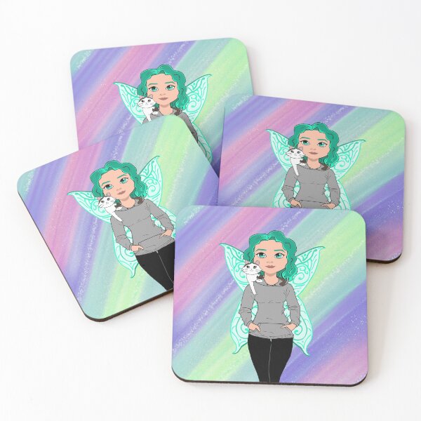 Item preview, Fairies & Cats designed and sold by sacredwisdom.