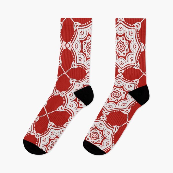 Item preview, Red Mandala designed and sold by Gretchen Slagle Studio.