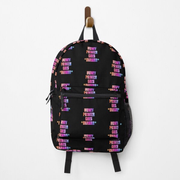Item preview, Money Printer Go Brrr - Triangle Vaporwave Color Text designed and sold by dylanxh.