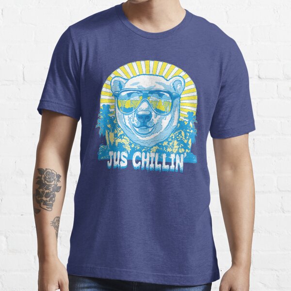 Bear Jus' Chillin' Essential T-Shirt