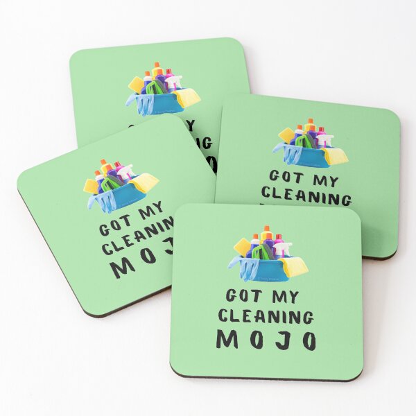 Item preview, Got My Cleaning Mojo Housekeeper Cleaning Lady Fun designed and sold by SavvyCleaner.