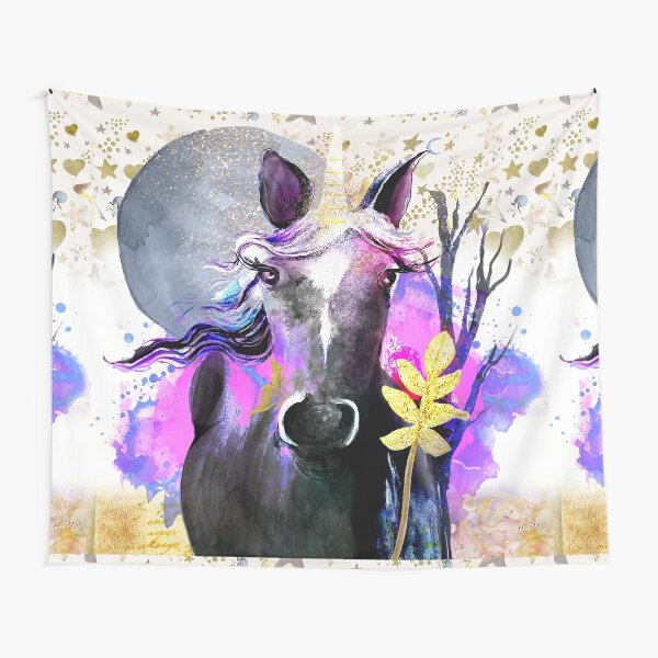 Unicorn Nights Tapestry