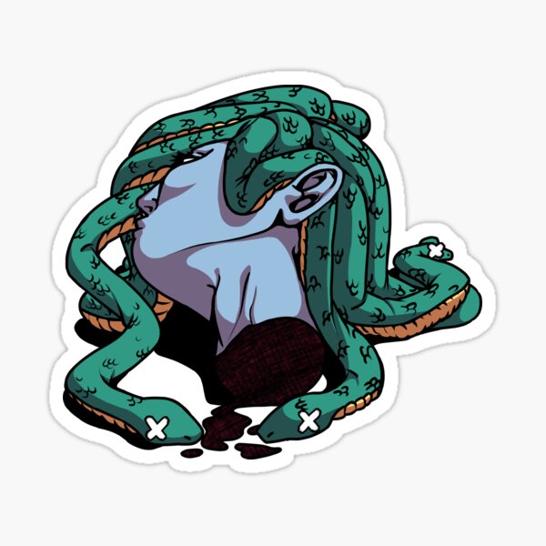 Deuce Gorgon Sticker for Sale by Eostrix Astley