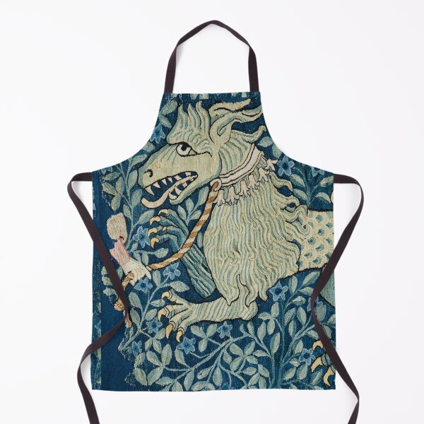 Item preview, Mythical Beast 15th Century Tapestry Fragment designed and sold by Freyas-Eventyr.