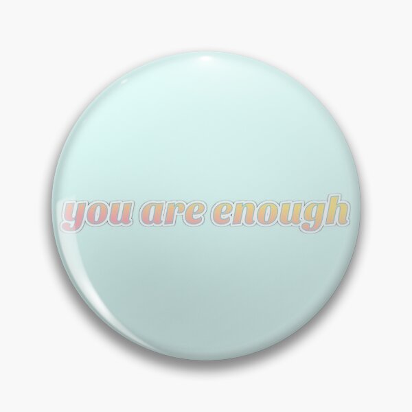 Item preview, eres suficiente pegatina designed and sold by Silly Stickers Etc..