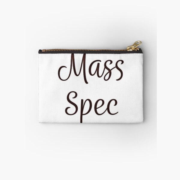 Item preview, Mass Spec - Red Cursive designed and sold by Artsy-Chemist.