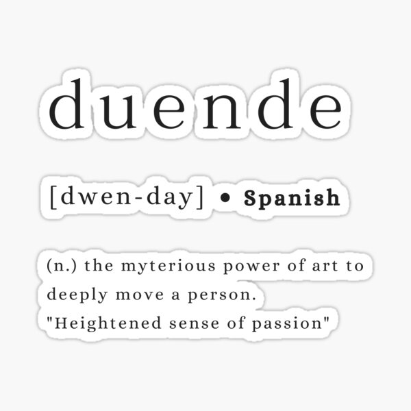 Duende Stickers for Sale