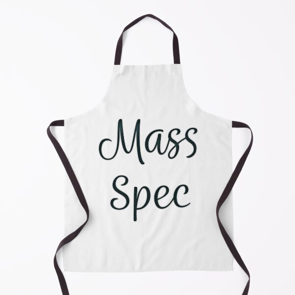 Item preview, Mass Spec - Cyan Cursive designed and sold by Artsy-Chemist.