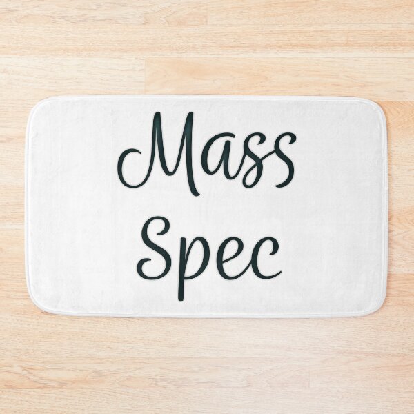 Item preview, Mass Spec - Cyan Cursive designed and sold by Artsy-Chemist.