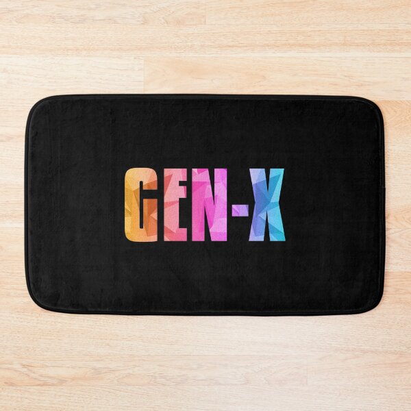 Item preview, GEN-X (Generation X) - Triangle Vaporwave Color Text designed and sold by dylanxh.