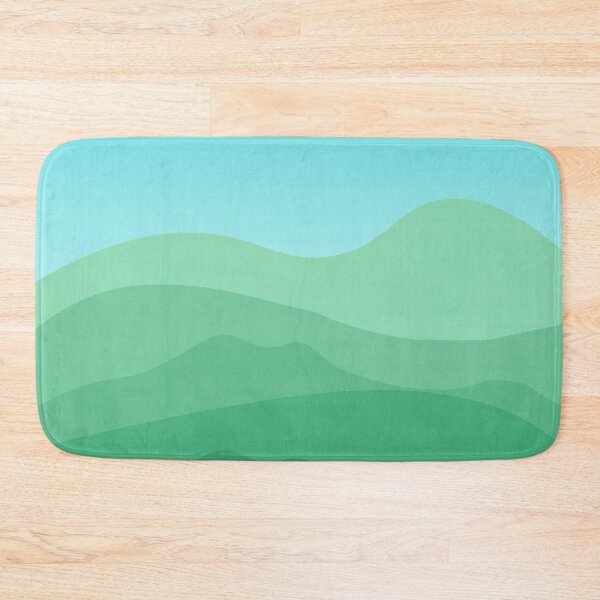 Item preview, 5 Shades of Green Hills in Gradient Blue Sky designed and sold by ShaunSandhu.