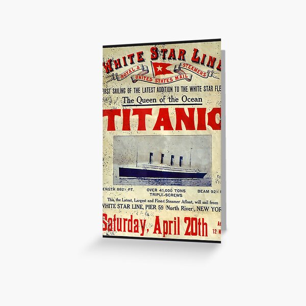 White Star Line Luggage Tags  Titanic, Titanic wedding, Titanic prom