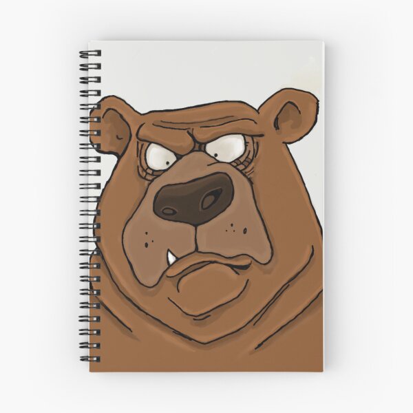 Item preview, Angry bear designed and sold by artsydeafy.