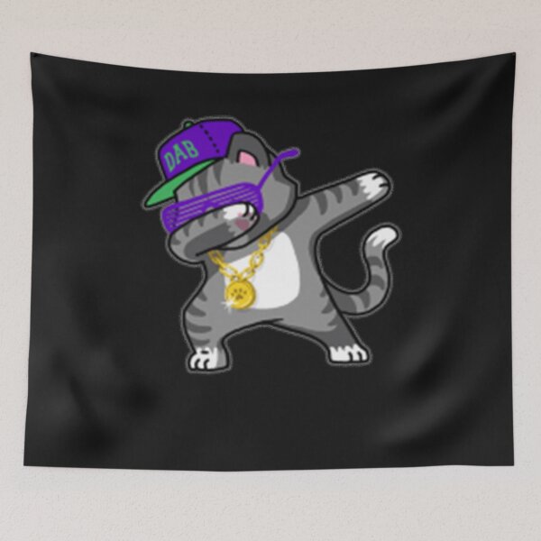 Item preview, dabbing cat funny dab hip hop dabbing kitten designed and sold by AnyaGibson.