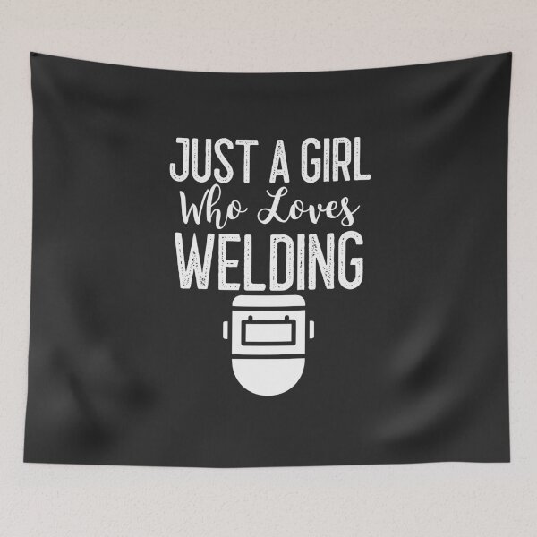 Item preview, Just A Girl Who Loves Welding Welding Gift designed and sold by EricJP.