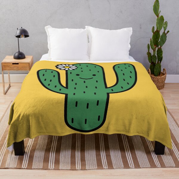 Artikelvorschau, Entzückendes lächelndes Saguaro-Kaktus-Gekritzel entworfen und verkauft von SLAG-Creative.