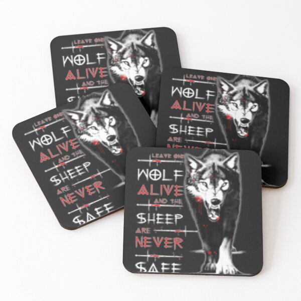 Item preview, leave one wolf alive and the sheep are never safe designed and sold by AnyaGibson.