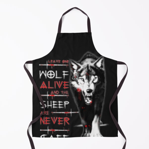 Item preview, leave one wolf alive and the sheep are never safe designed and sold by AnyaGibson.