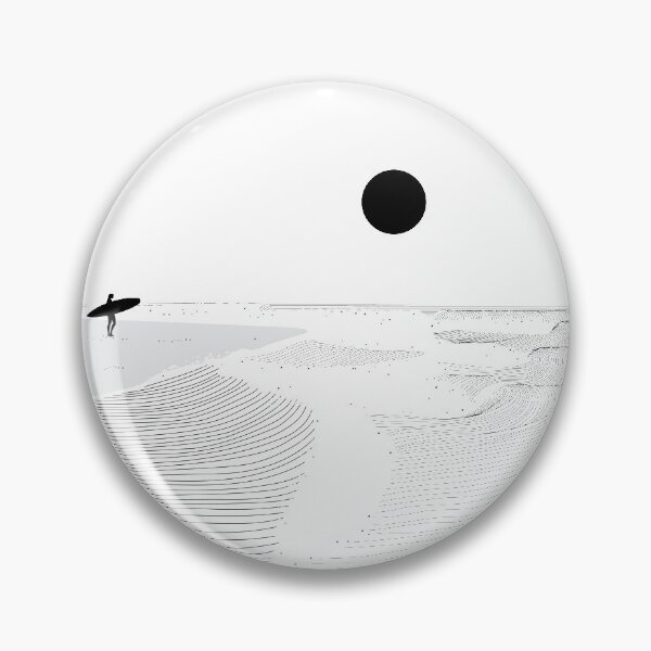 Item preview, Women Surfing Line Art designed and sold by SurfolioPrints.