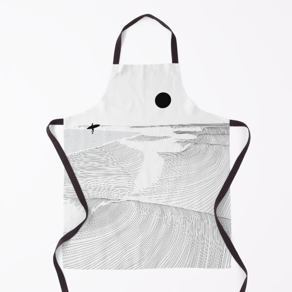 Item preview, Women Surfing Line Art designed and sold by SurfolioPrints.