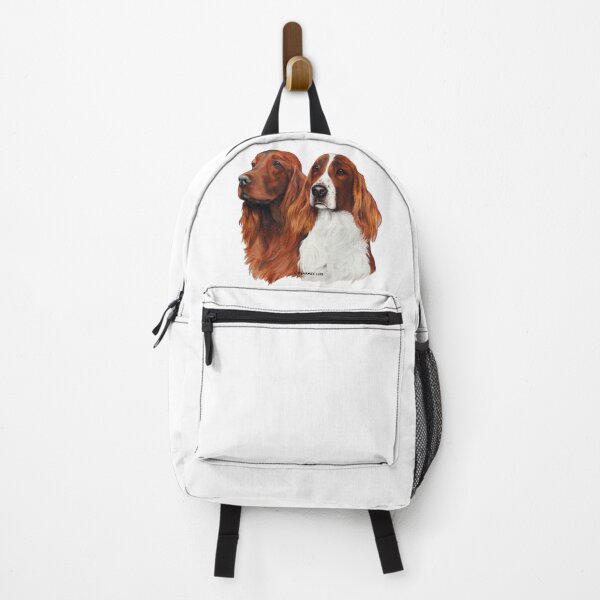Item preview, Red and Red & White Irish Setters designed and sold by Terry McNamee.