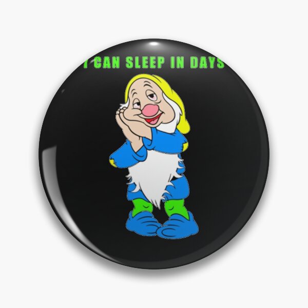 Item preview, I Can Sleep In Days Seven designed and sold by AnyaGibson.