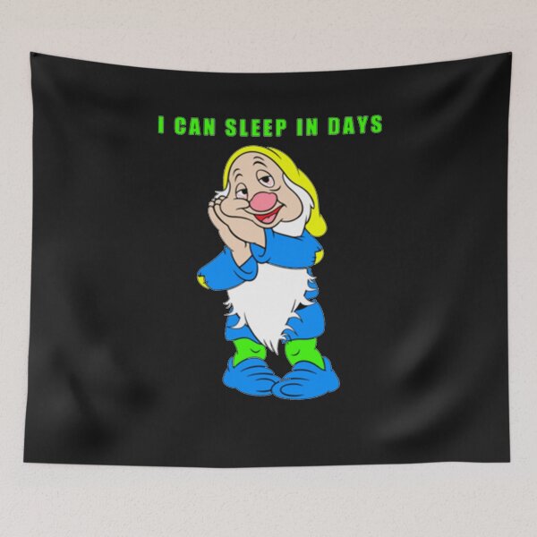 Item preview, I Can Sleep In Days Seven designed and sold by AnyaGibson.