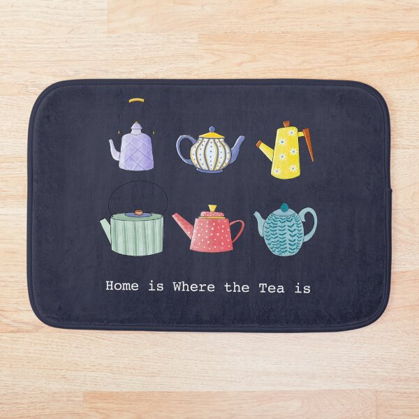 Item preview, El hogar es donde el té son las teteras designed and sold by WillowTee.