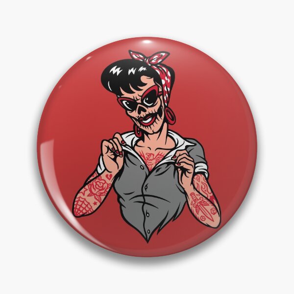 Item preview, Retro Rockabilly Babe designed and sold by SLAG-Creative.