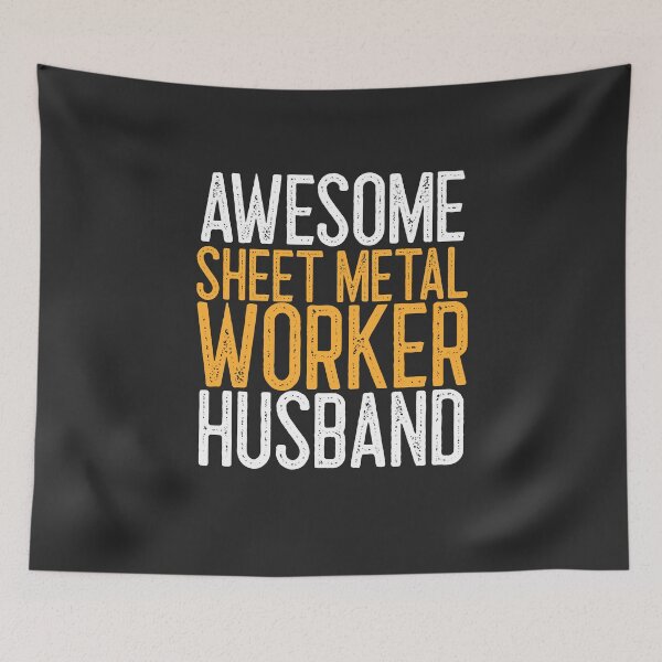Item preview, Awesome Sheet Metal Worker Husband Worker Gift designed and sold by EricJP.