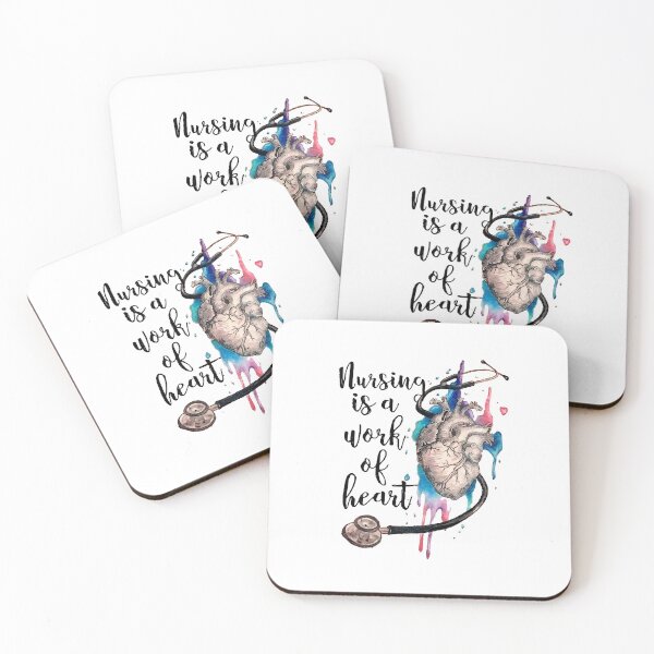 Item preview, Nurse Nursing Is A Work Of Heart designed and sold by Florian-1.