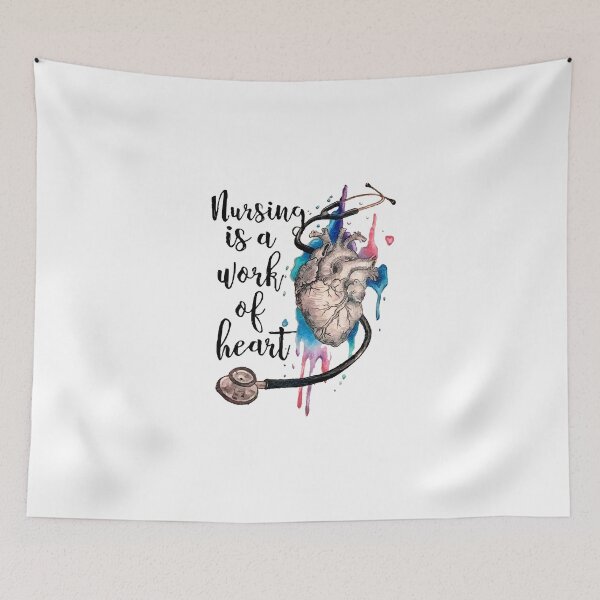 Item preview, Nurse Nursing Is A Work Of Heart designed and sold by Florian-1.