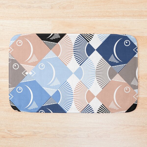 Item preview, Fish Pattern Escher style designed and sold by Dreamakerstudio.