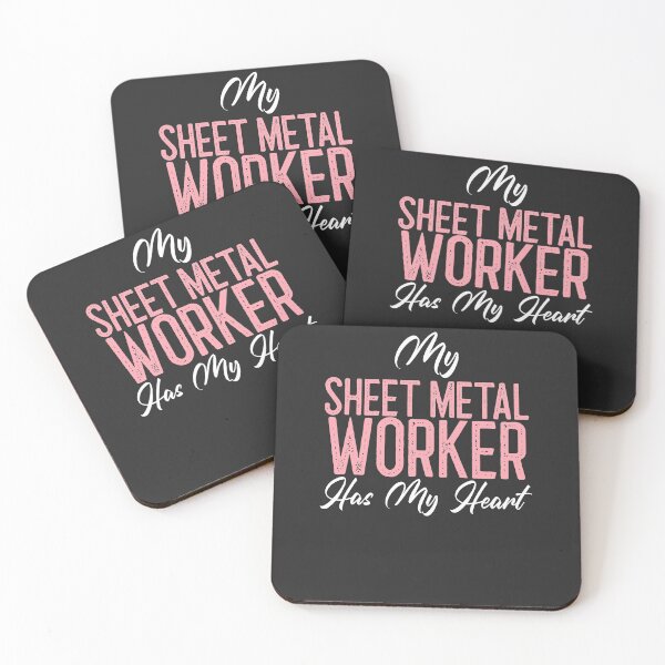 Item preview, My Sheet Metal Worker Has My Heart Worker Gift designed and sold by EricJP.