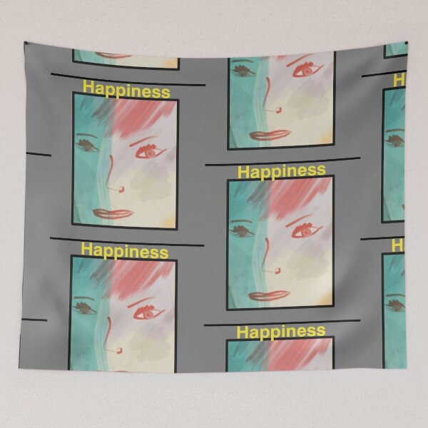 Item preview, Face- Happiness designed and sold by Little Art Gallery.