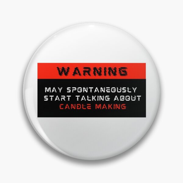 Item preview, Warning: May spontaneously start talking about Candle making designed and sold by Mucchhad.