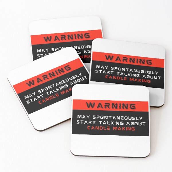 Item preview, Warning: May spontaneously start talking about Candle making designed and sold by Mucchhad.