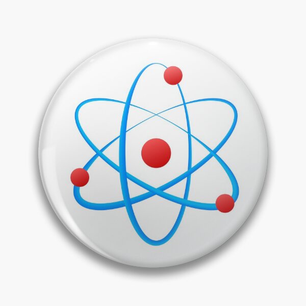 Item preview, Blue Red Atom designed and sold by Inspireaglow.