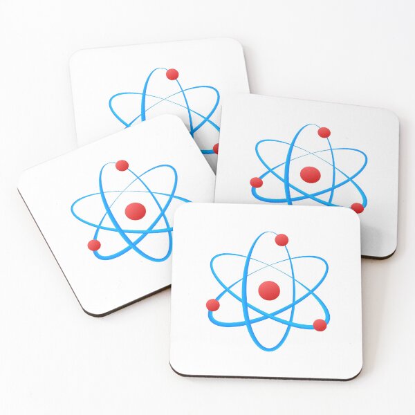 Item preview, Blue Red Atom designed and sold by Inspireaglow.