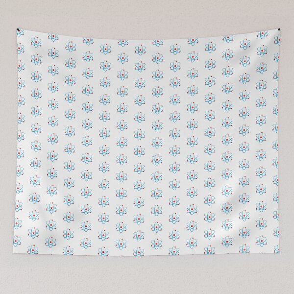 Item preview, Blue Red Atom designed and sold by Inspireaglow.