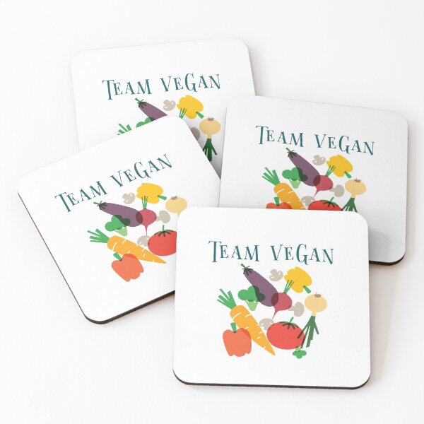 Item preview, team vegan, vegan, vegetarian, animal, team, cute, nature, animals, earth, plant based,  designed and sold by helkav.