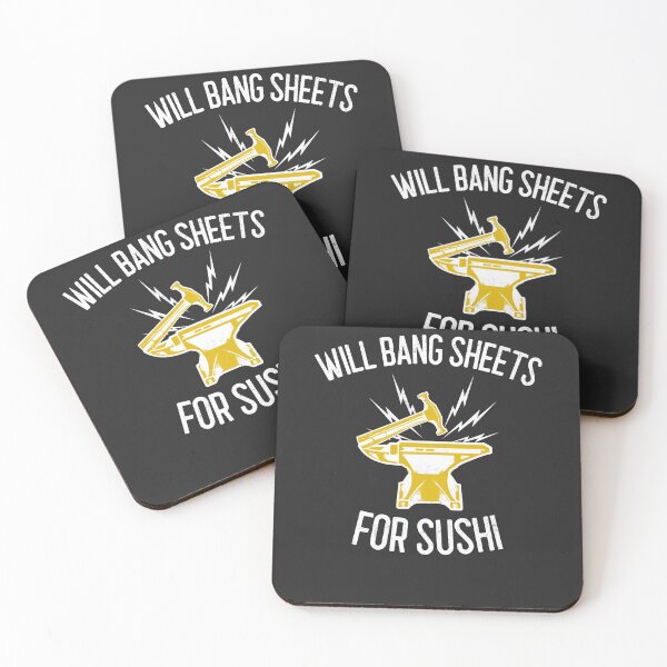 Item preview, Will Bang Sheets For Sushi Worker Gift designed and sold by EricJP.