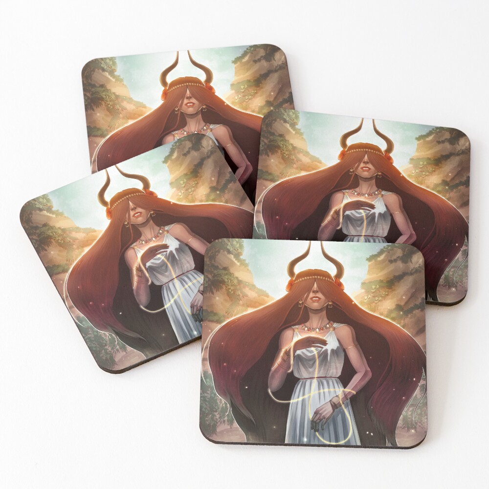 Item preview, Coasters (Set of 4) designed and sold by mkshrimp.