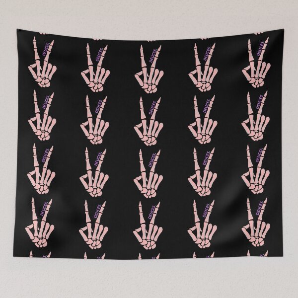 Item preview, Deuces Pink Skeleton Hand designed and sold by Easy Breezy.