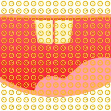 Artwork thumbnail, Smile face pattern by Remorem