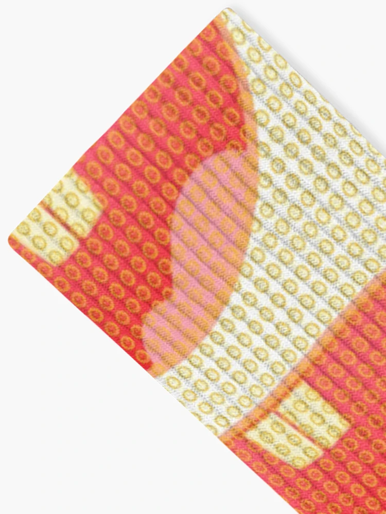 Thumbnail 2 of 5, Socks, Smile face pattern designed and sold by Remorem.