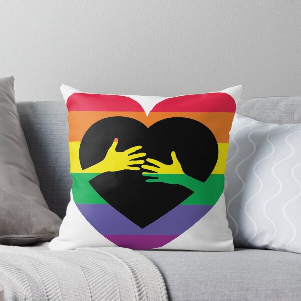 Item preview, Loving Pride Rainbow heart designed and sold by Momo-thoughts.