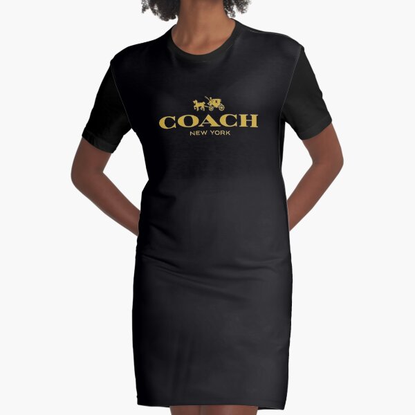Coach New York Graphic T-Shirt Dress