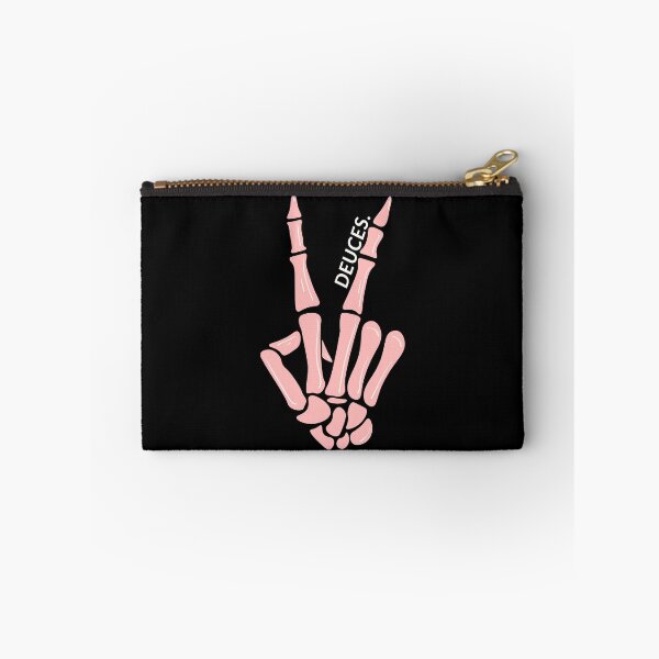 Item preview, Deuces Pink And White Skeleton Hand designed and sold by Easy Breezy.