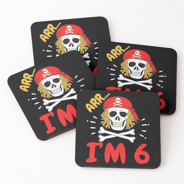 Item preview, 6th Birthday Pirate Six Years Old designed and sold by CreativeGiftShp.